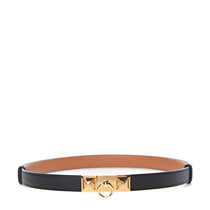 Hermes Epsom Rivale 18 Belt Black 1 of 8