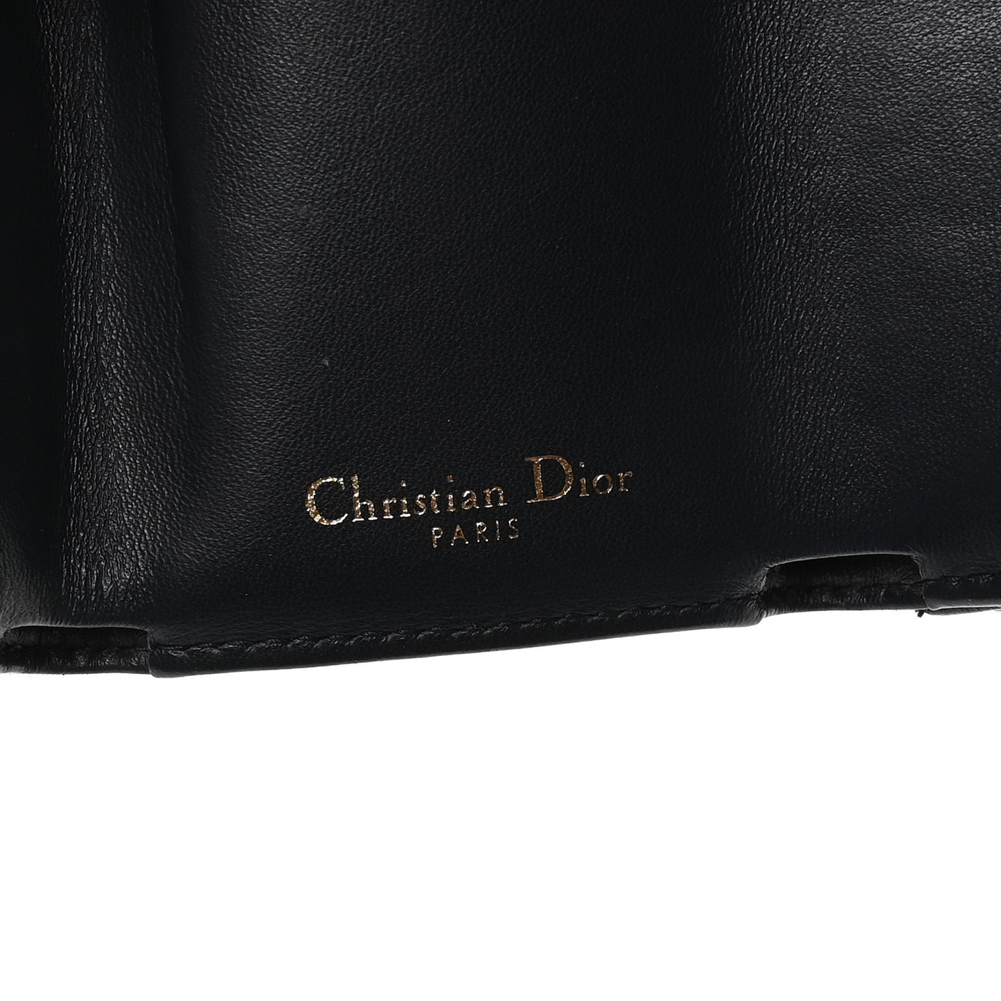 Oblique Saddle Lotus Wallet Blue