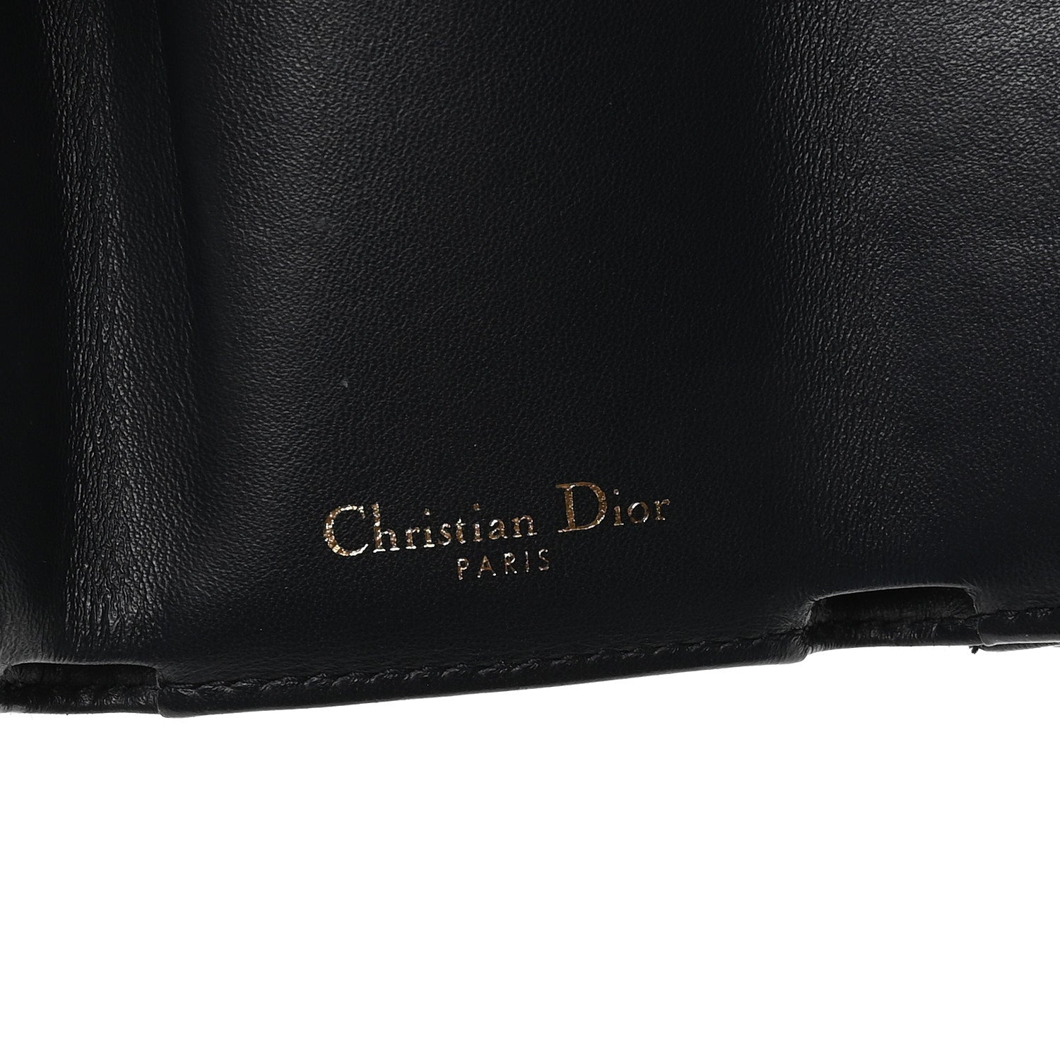 Christian Dior Oblique Saddle Lotus Wallet Blue 6 of 8