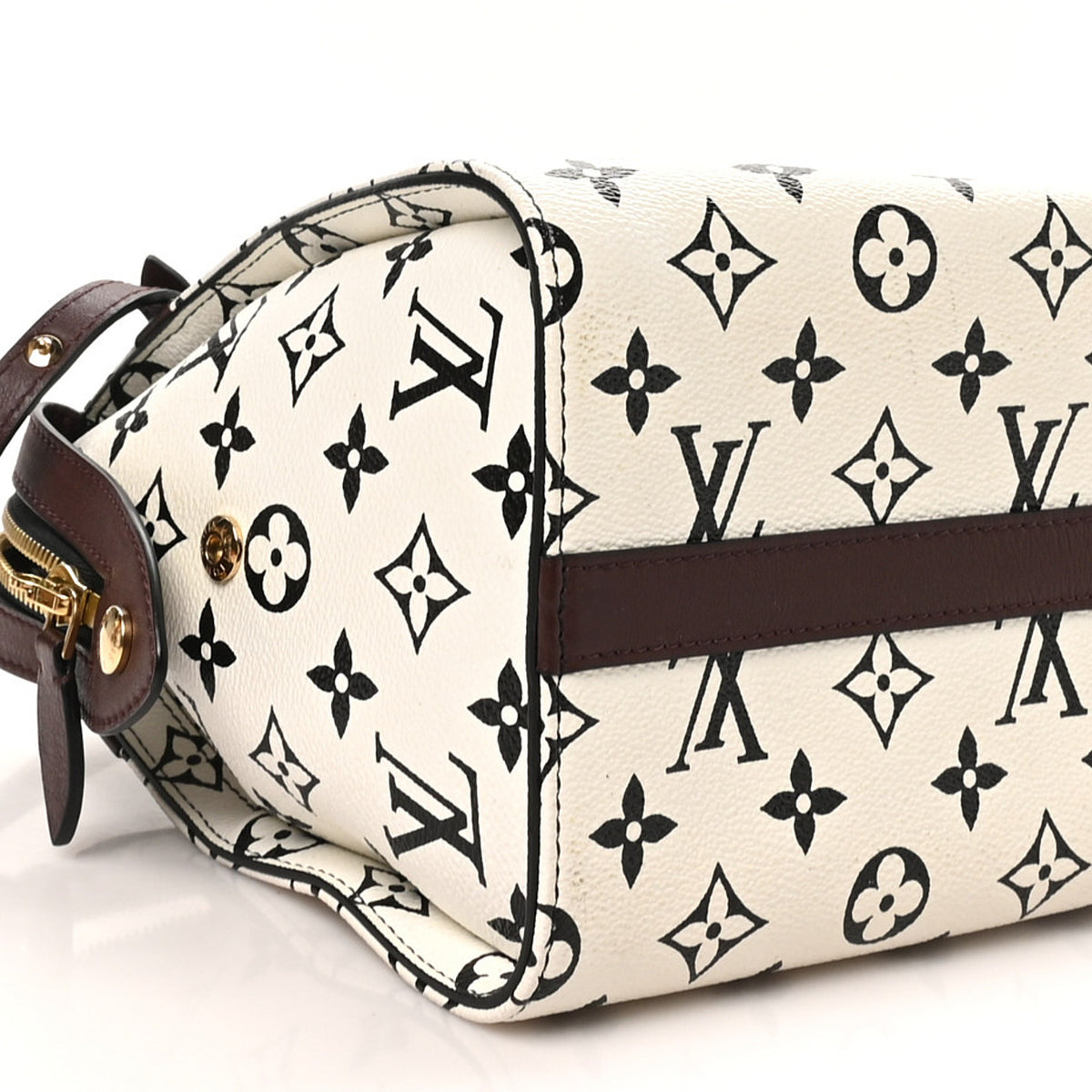 Louis Vuitton Monogram Speedy Amazon PM White Chocolat 8 of 9