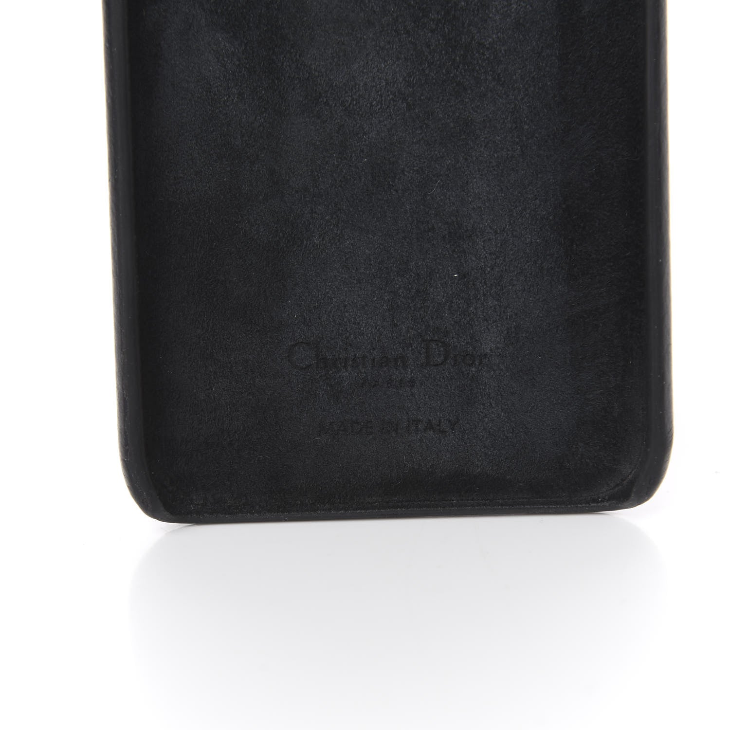 Christian Dior Oblique Calfskin Saddle iPhone XS Max Case Blue 6 of 8