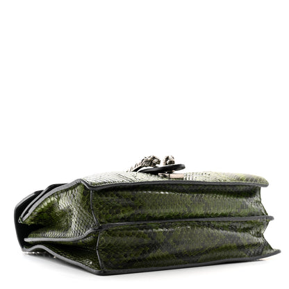 Gucci Snakeskin Medium Dionysus Shoulder Bag Green 4 of 13