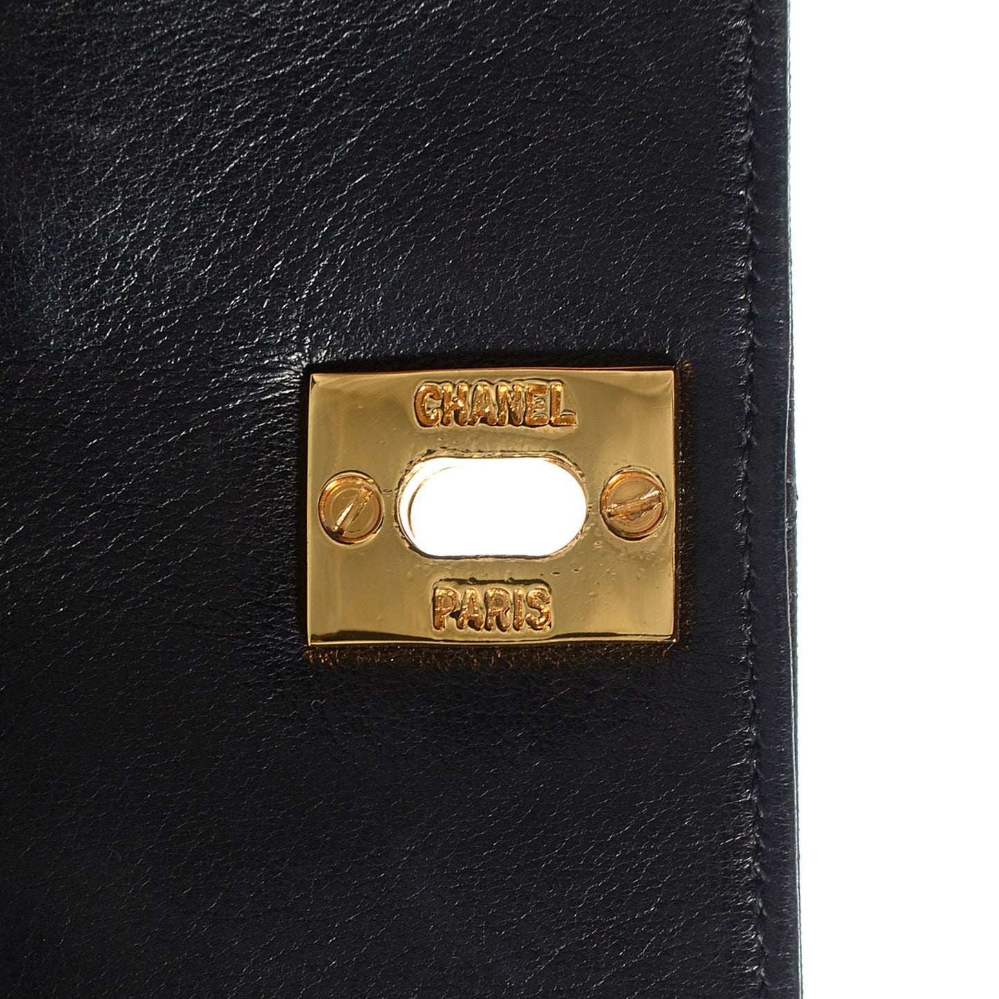Lambskin Quilted Shoulder Bag Black