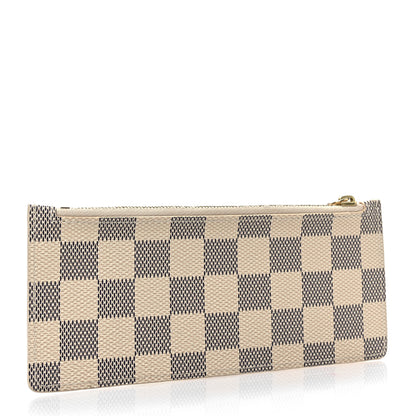 Louis Vuitton Damier Azur Josephine Wallet Zippered Insert 3 of 6