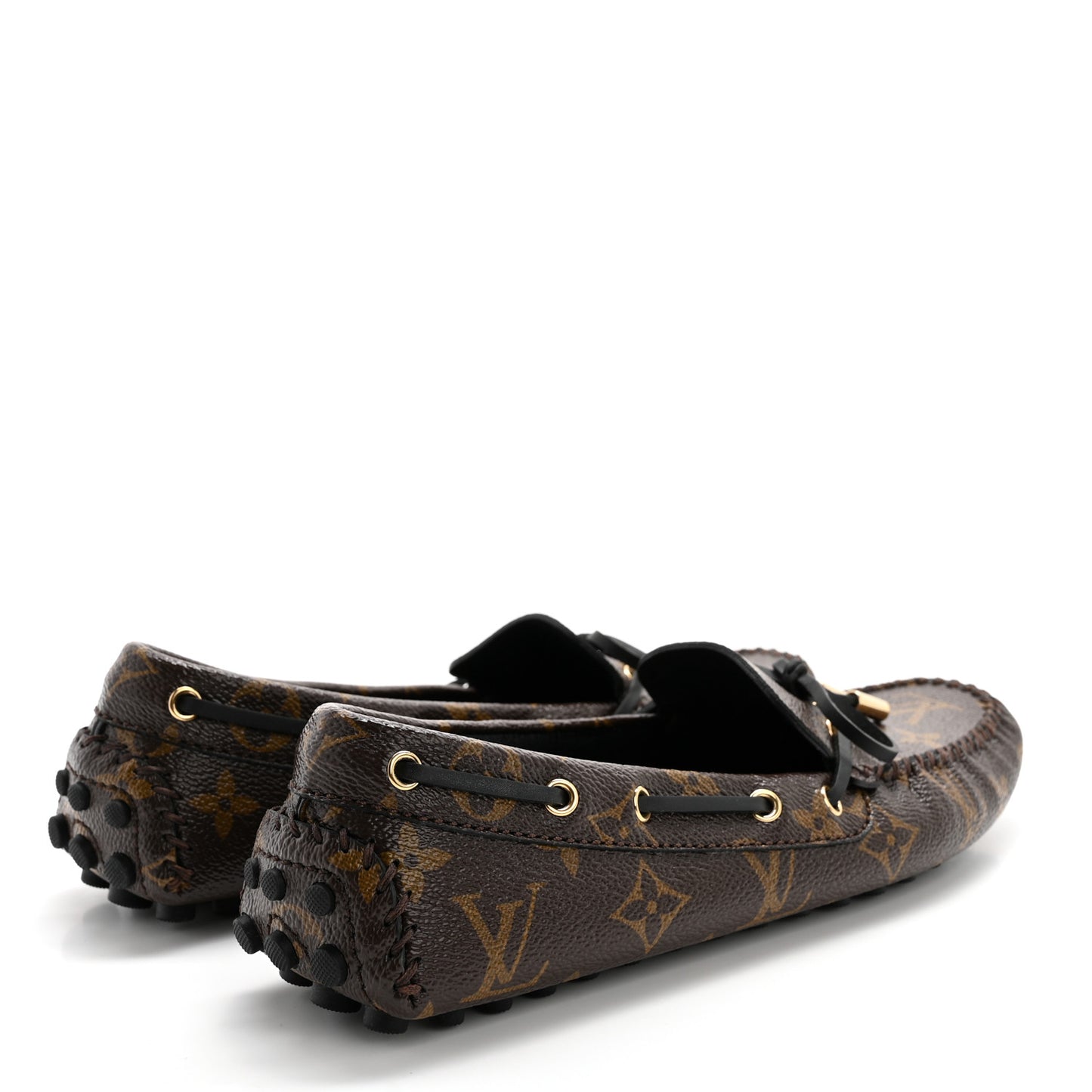Patent Monogram Gloria Loafers 37.5