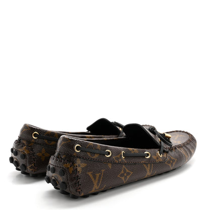 Louis Vuitton Patent Monogram Gloria Loafers 37.5 4 of 10
