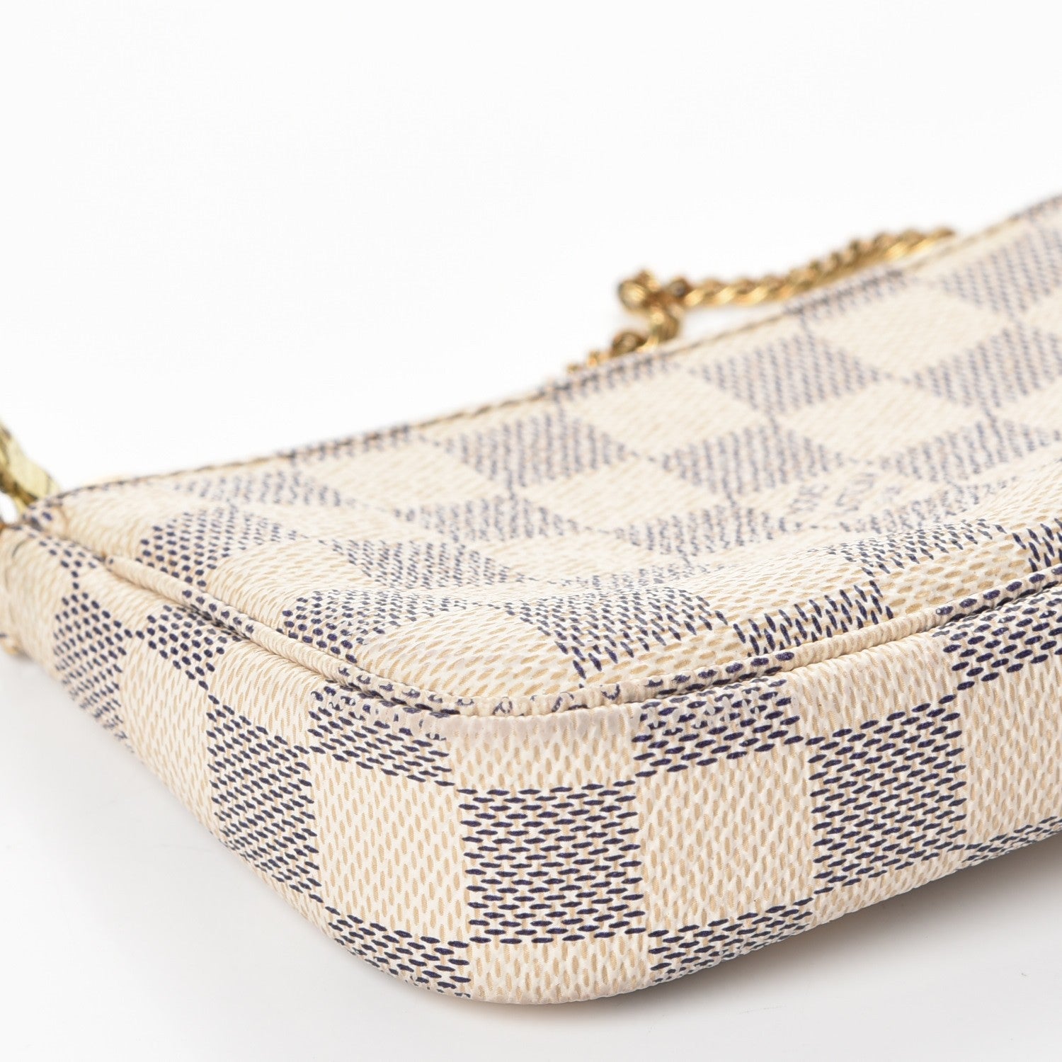 Louis Vuitton Damier Azur Mini Pochette Accessories 10 of 12