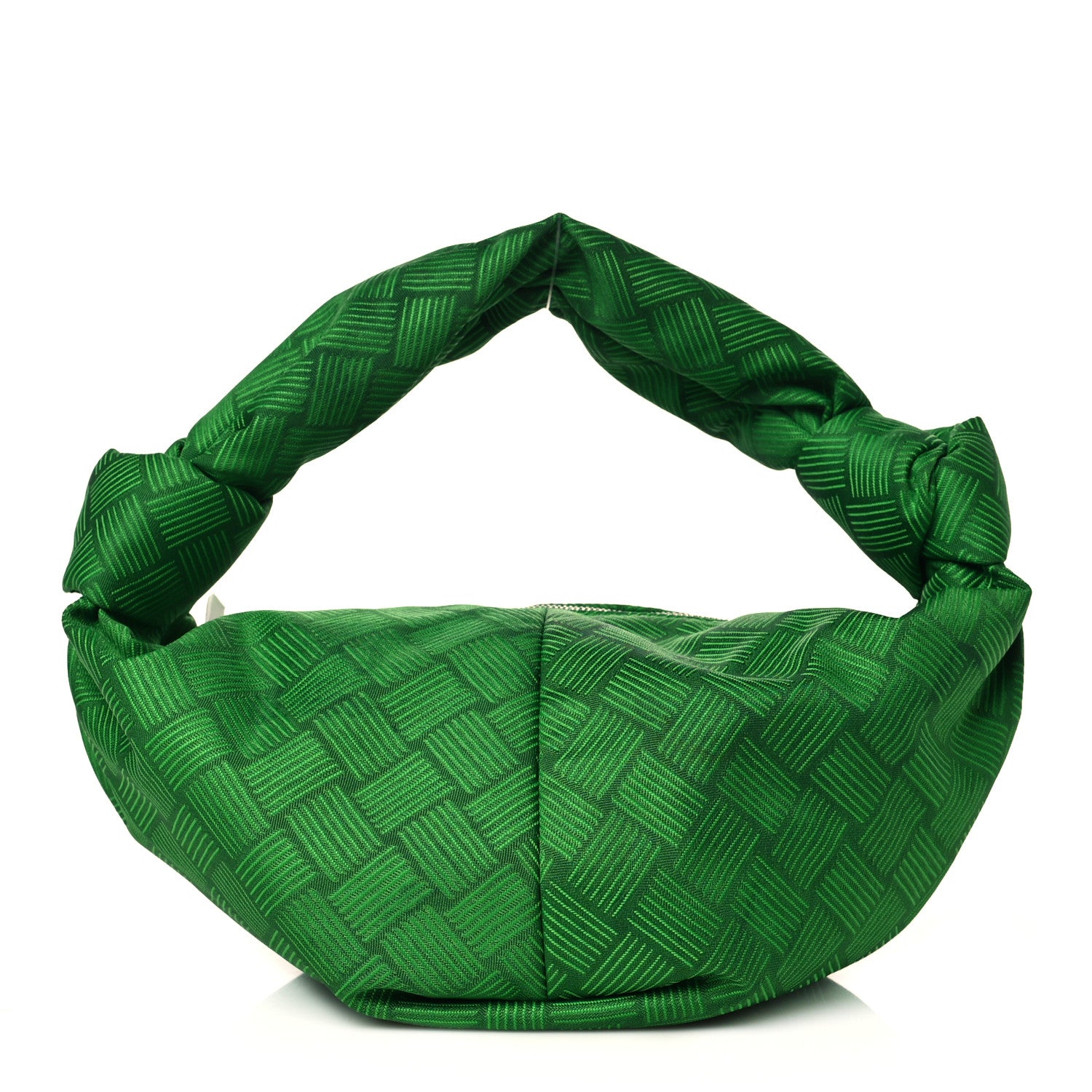 Bottega Veneta Jacquard Mini Double Knot Bag Green 1 of 10