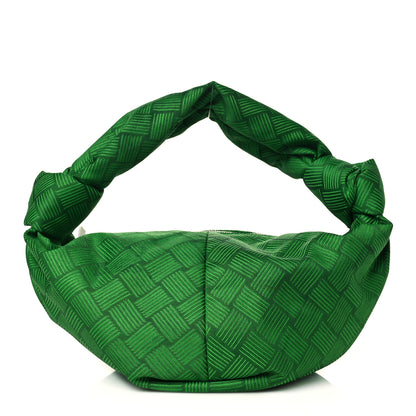 Bottega Veneta Jacquard Mini Double Knot Bag Green 1 of 10