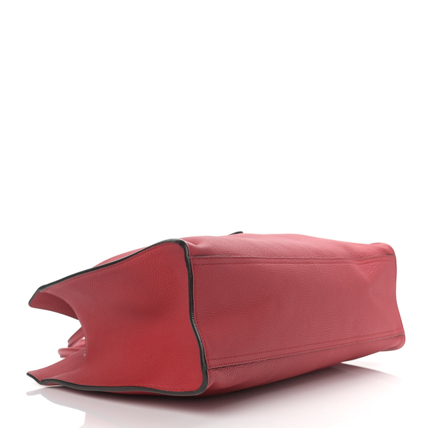 Soft Calfskin Medium Jackie Top Handle Bag Hibiscus Red