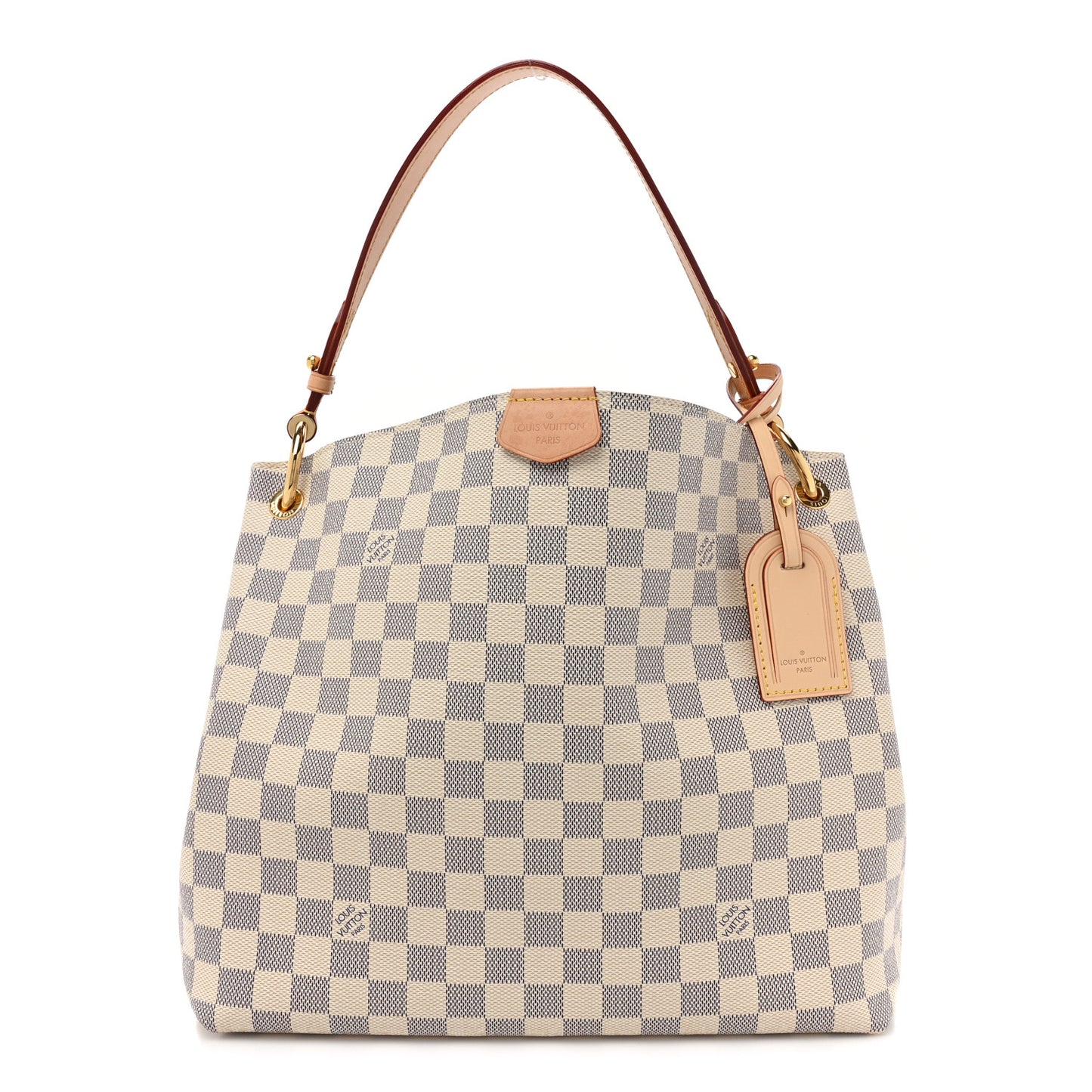 Damier Azur Graceful PM Rose Ballerine