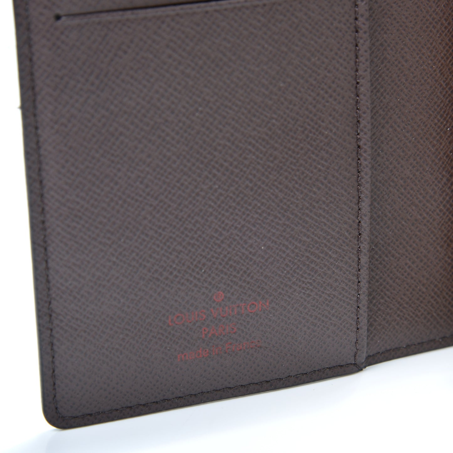 Damier Ebene Small Ring Agenda Cover