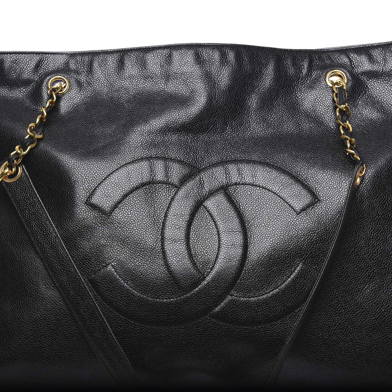 Chanel Caviar CC Shoulder Bag Black 11 of 11