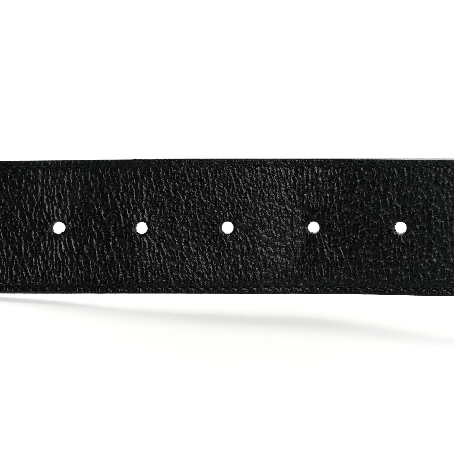 Gucci Textured Calfskin Double G 40mm Belt 90 36 Black 3 of 8