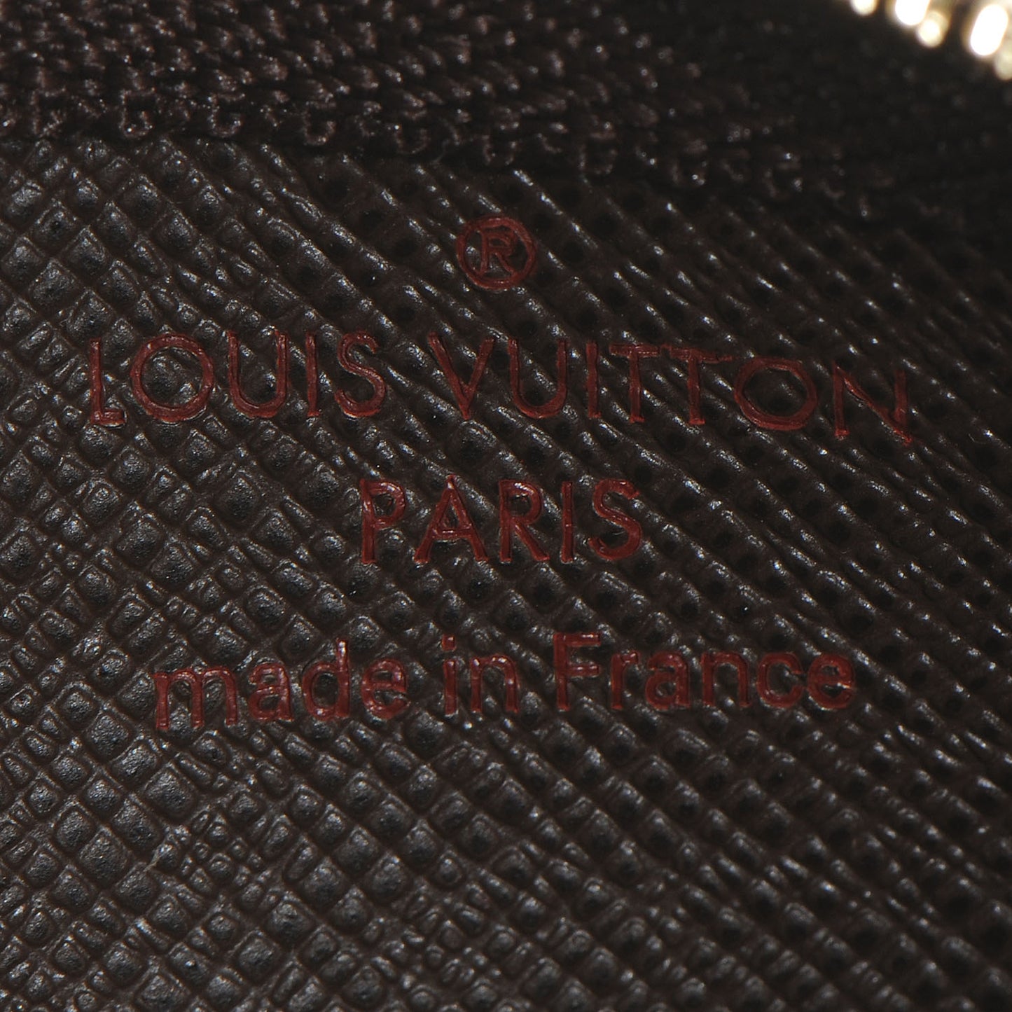Damier Ebene Key Pouch