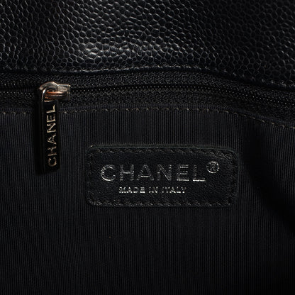 Chanel Caviar Grand Shopping Tote GST Black 6 of 7