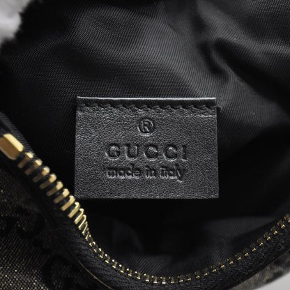 Gucci Crystal Monogram Small Flat Messenger Crossbody Navy 6 of 11