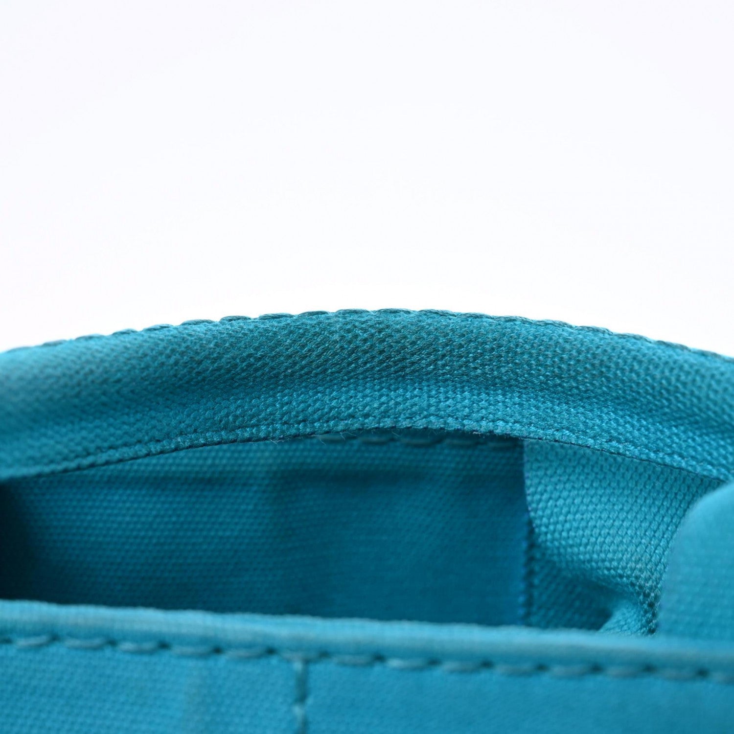 Prada Canapa Small Logo Tote Pavone 21 of 28