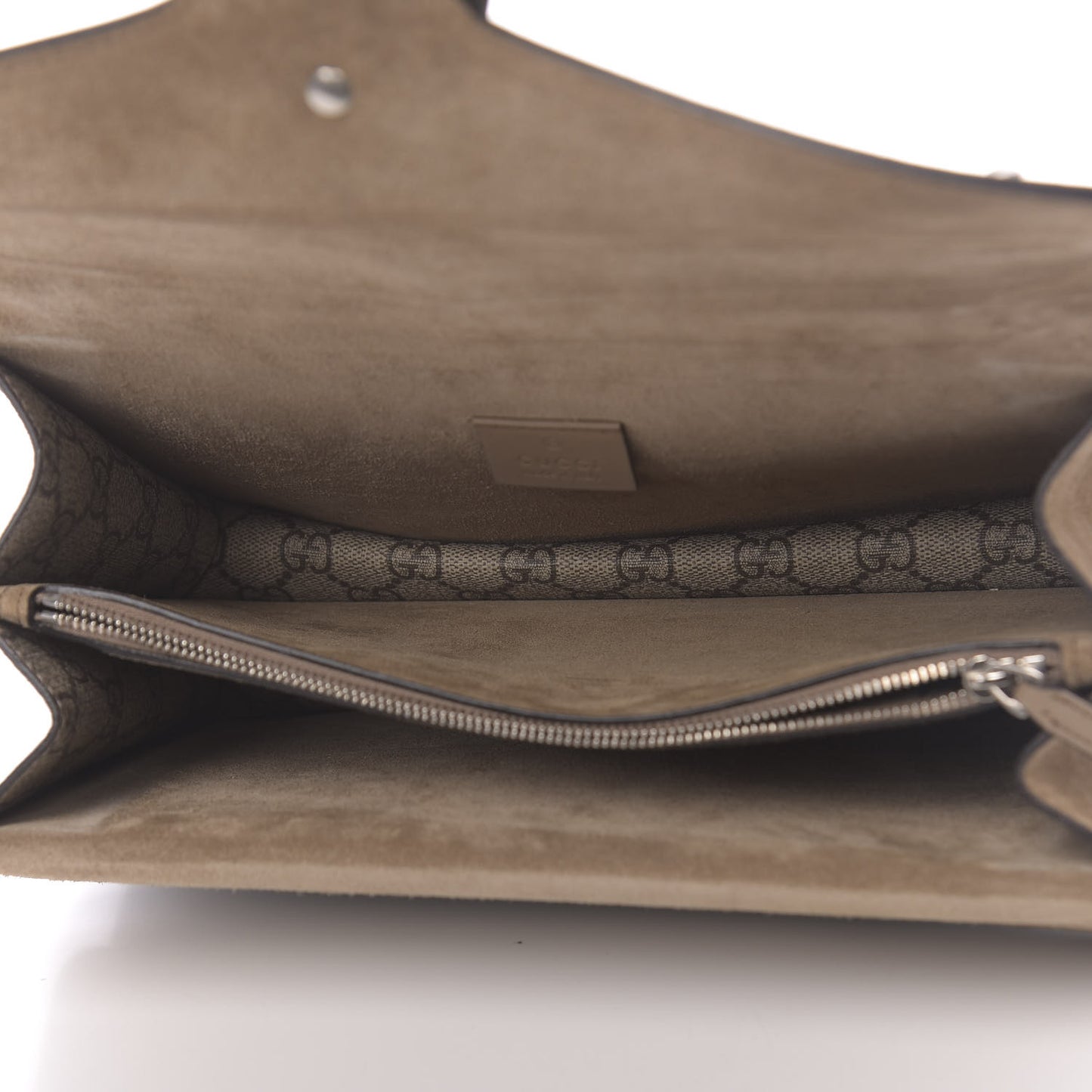 GG Supreme Monogram Small Dionysus Shoulder Bag Taupe