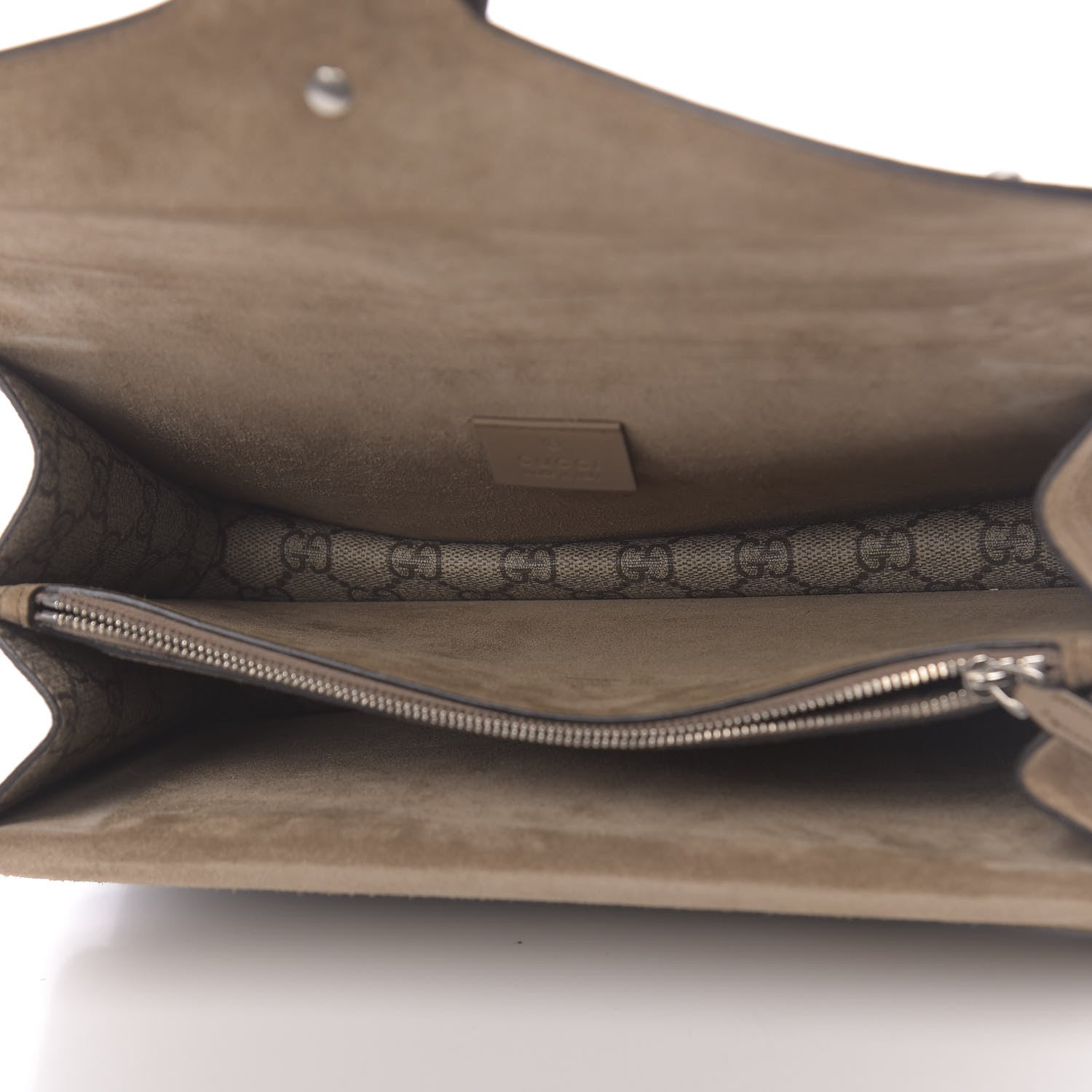 Gucci GG Supreme Monogram Small Dionysus Shoulder Bag Taupe 5 of 11