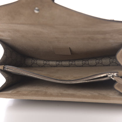 Gucci GG Supreme Monogram Small Dionysus Shoulder Bag Taupe 5 of 11