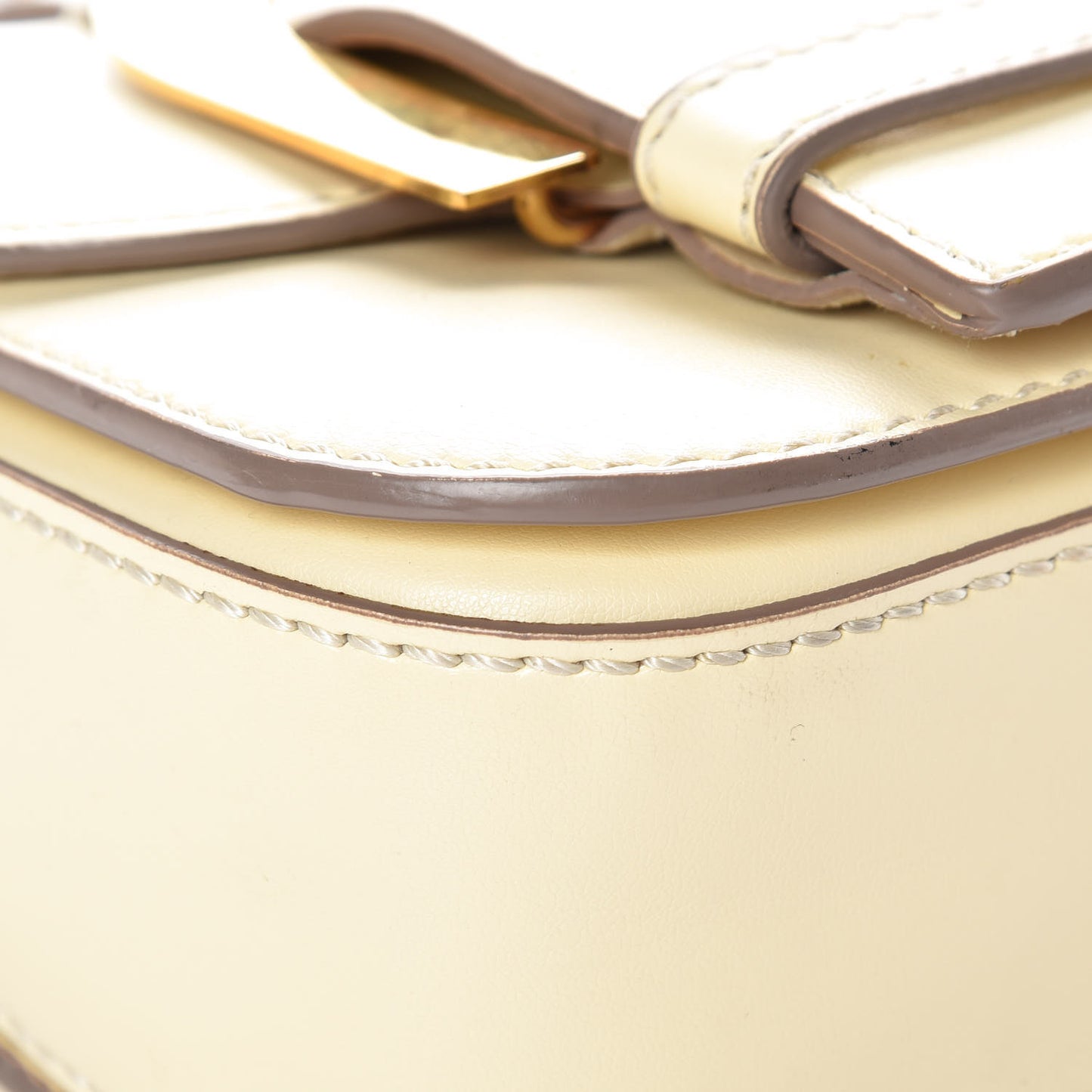 Eco Alter Nappa Ciel Shoulder Bag Ivory