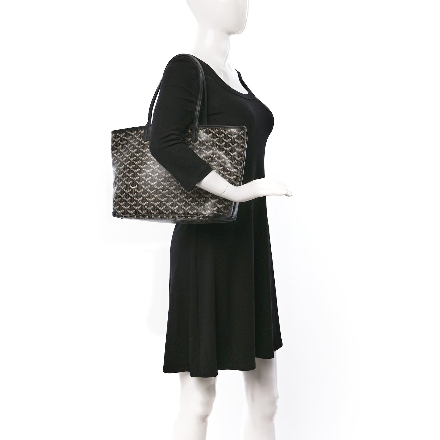 Goyardine Artois PM Black