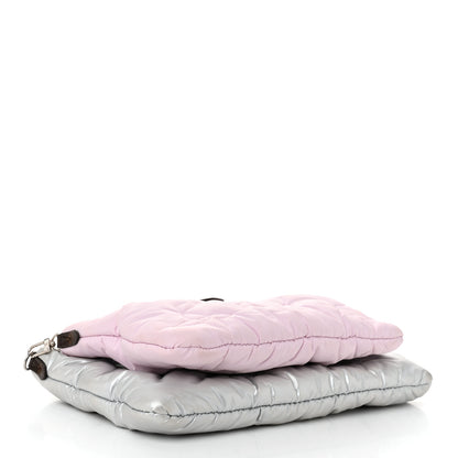 Louis Vuitton Econyl Monogram Pillow Maxi Multi Pochette Accessories Silver Pale Pink 4 of 10