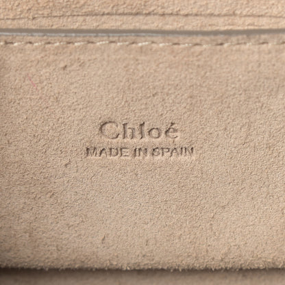 Chloe Suede Calfskin Mini Faye Bracelet Bag Black 8 of 10