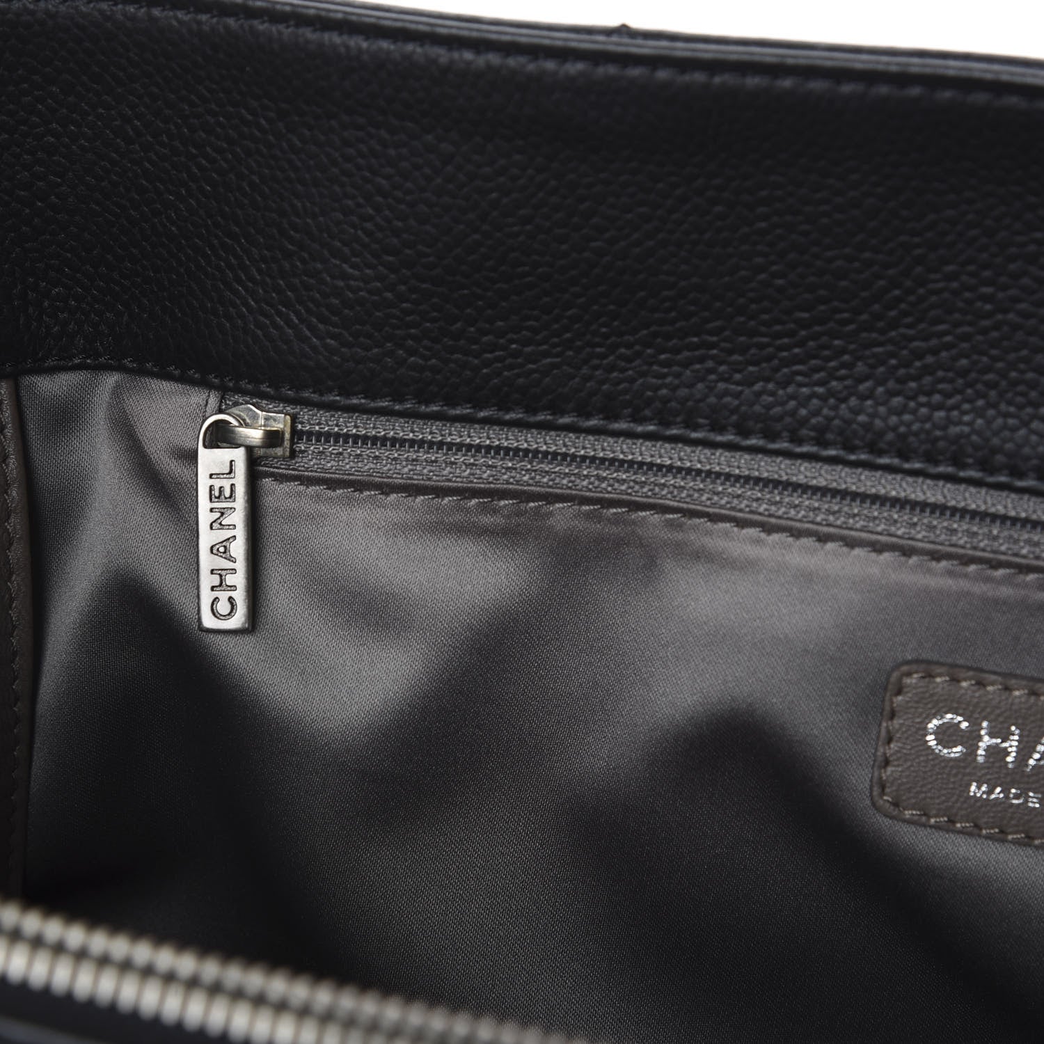 Chanel Caviar Quilted Coco Casual Tote Black 11 of 12