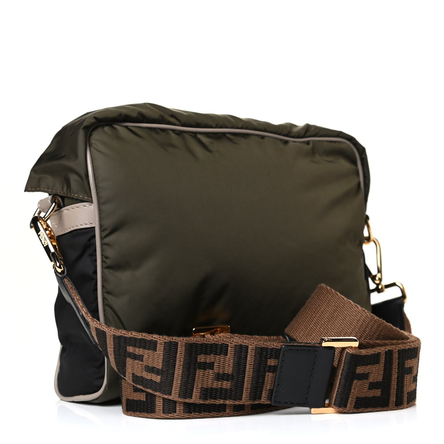 Nylon Dolmias Vitello Grace FF East West Messenger Military Brown Tortora