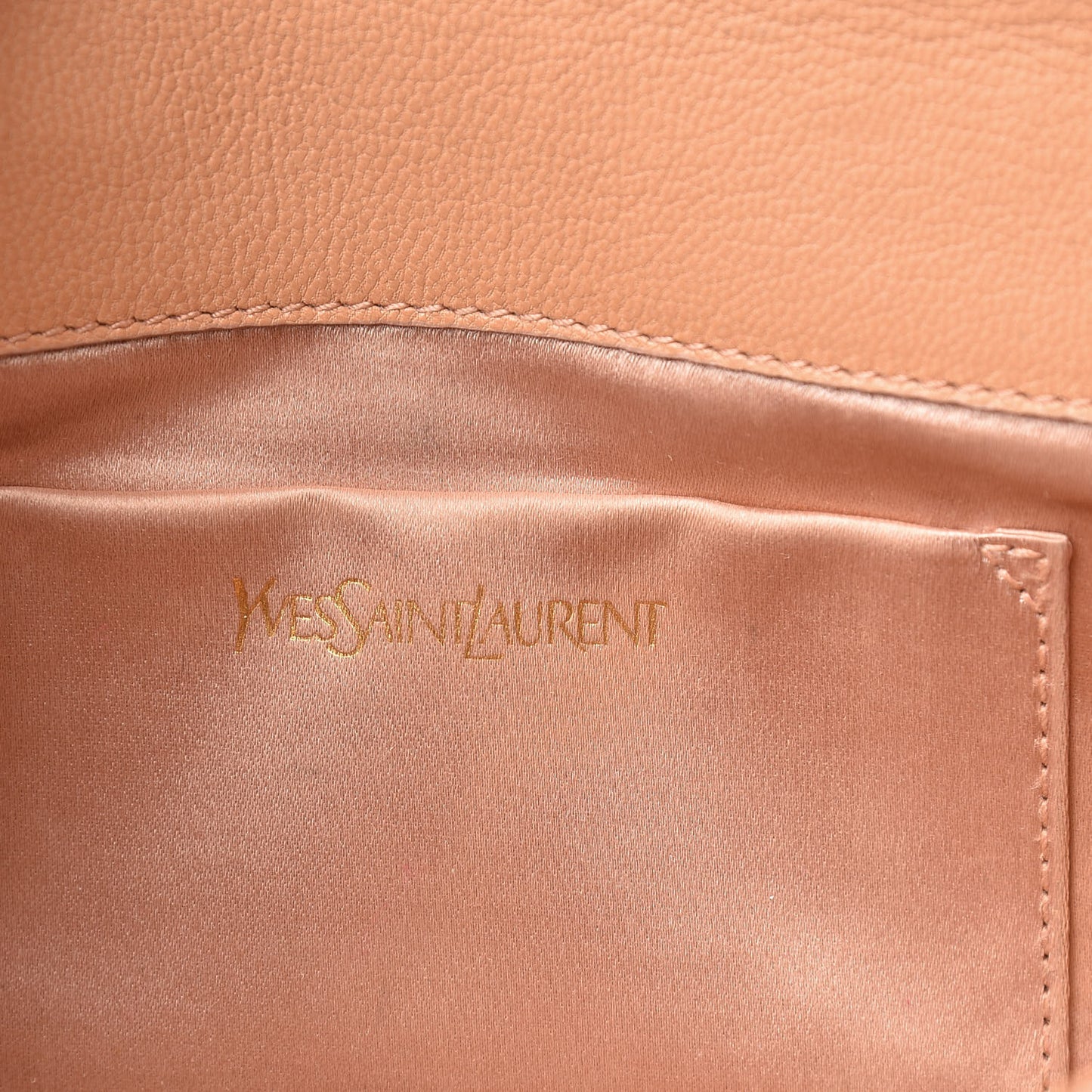 Chevre Small Belle de Jour Clutch Beige