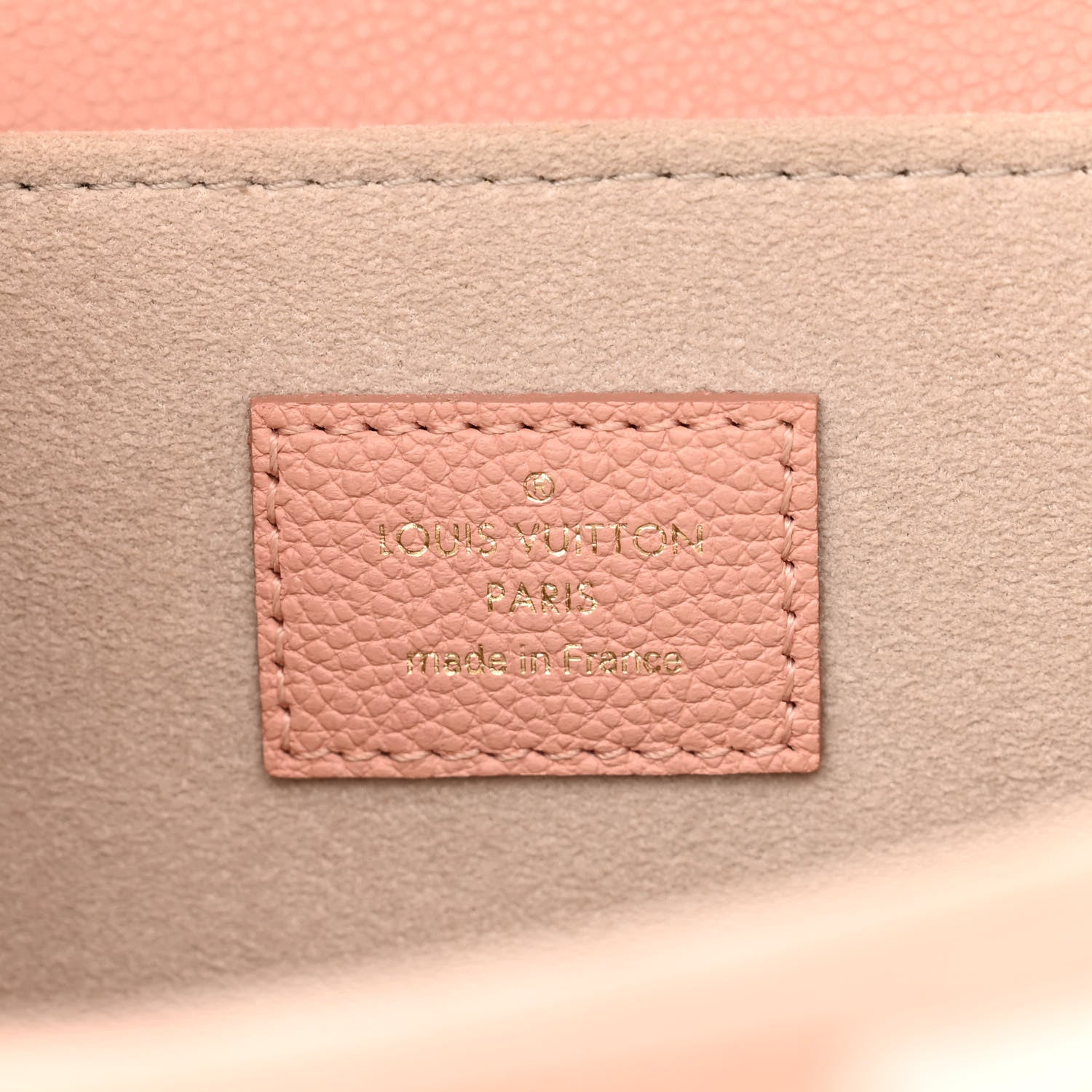 Louis Vuitton Empreinte Monogram Giant Pochette Metis Rose Trianon Cream 6 of 14