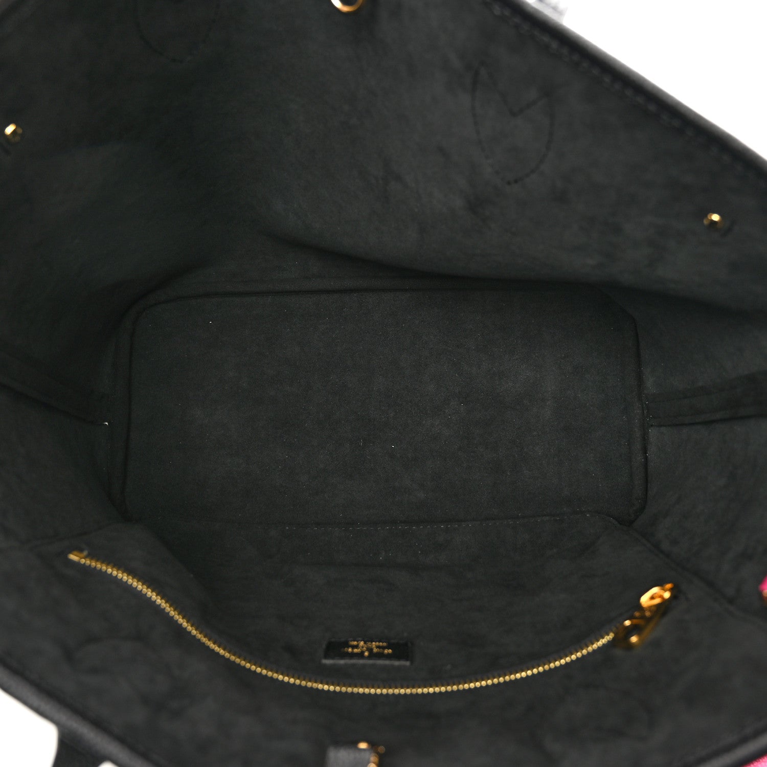 Louis Vuitton Empreinte Spring In The City Neverfull MM Black White Pink 6 of 9