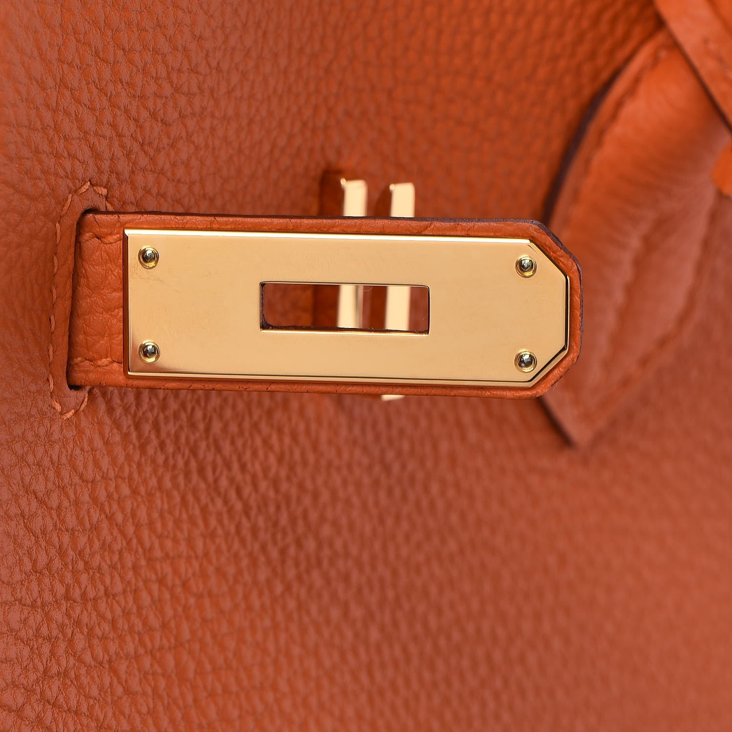 Hermes Togo Birkin 35 Orange 20 of 36