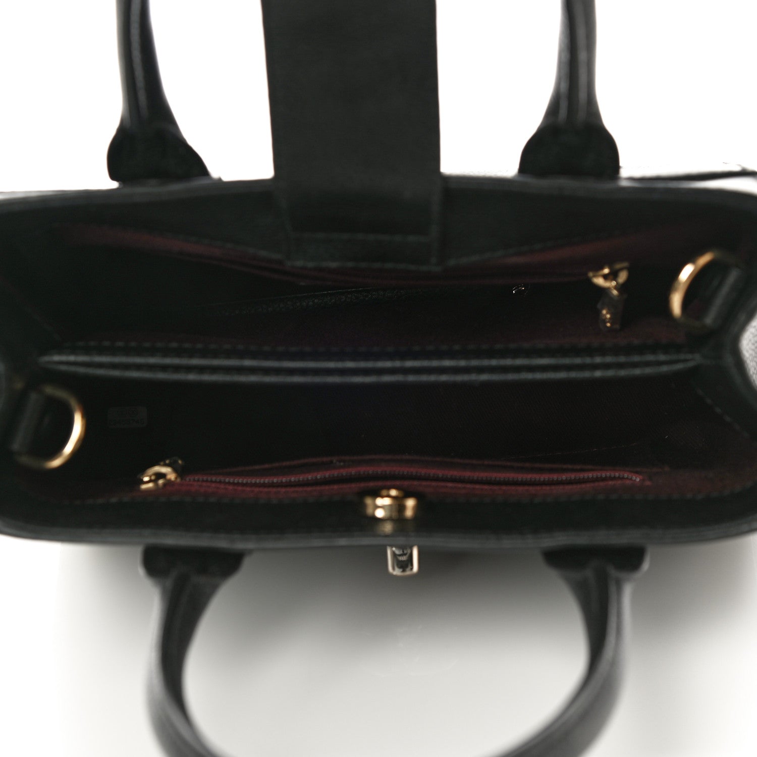 Chanel Grained Calfskin Mini Neo Executive Shopper Tote Black 5 of 10