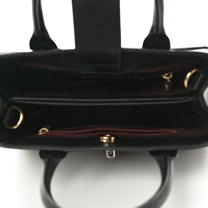 Chanel Grained Calfskin Mini Neo Executive Shopper Tote Black 5 of 10