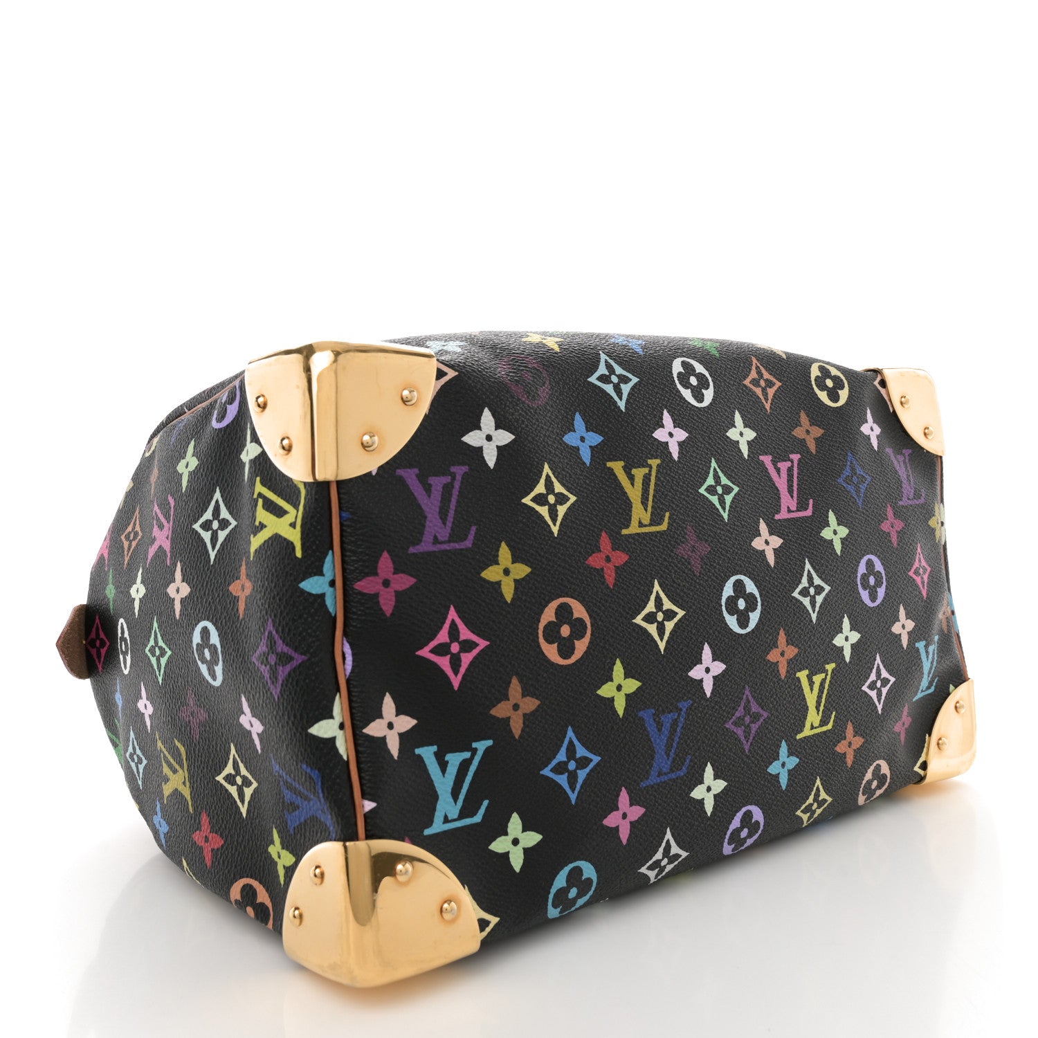 Louis Vuitton Monogram Multicolor Speedy 30 Black 4 of 11