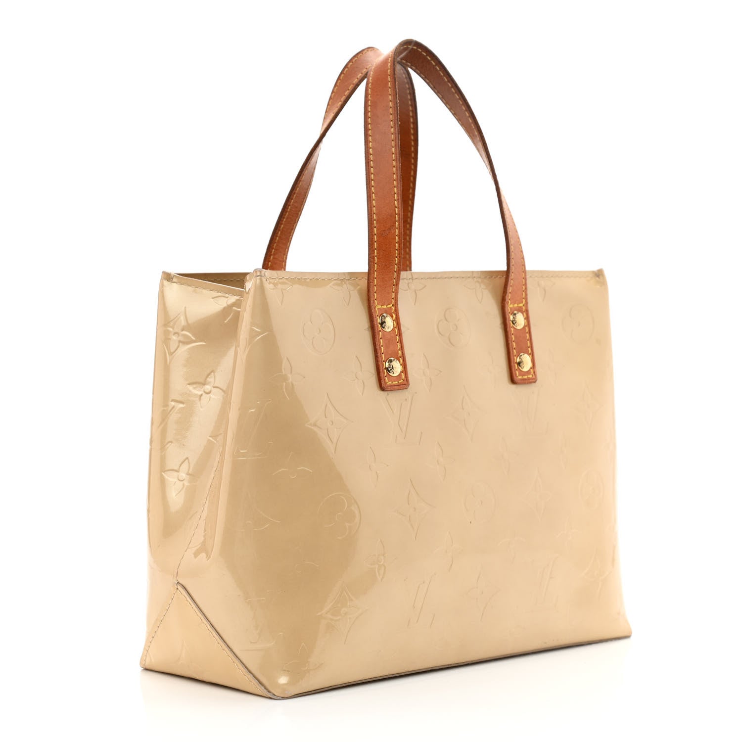 Louis Vuitton Vernis Reade PM Beige 3 of 10