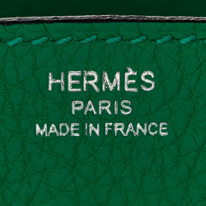 Hermes Togo Verso Birkin 25 Menthe Vert Bosphore 27 of 34