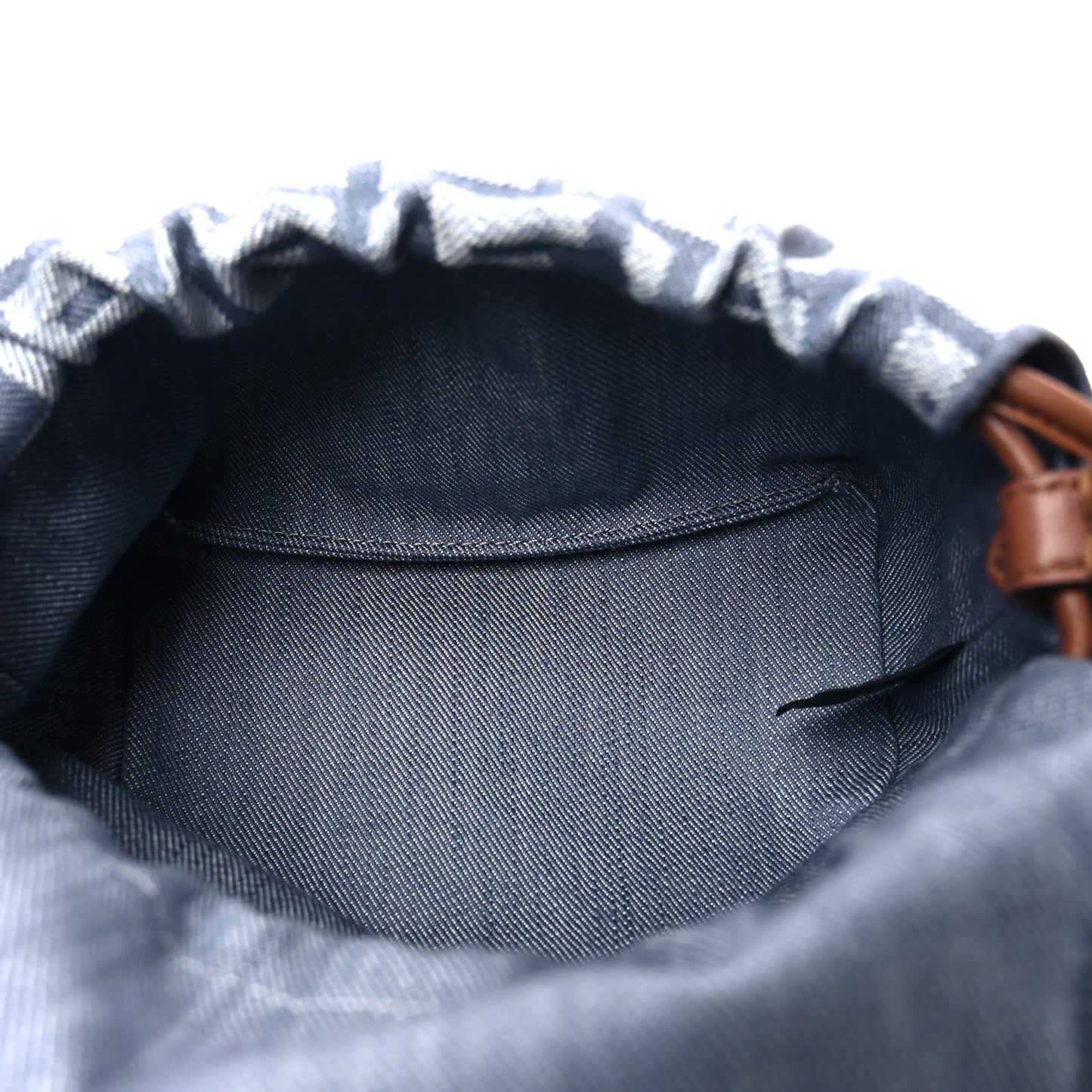 Denim Small Mamma Baguette Blue