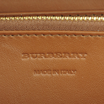 Burberry House Check Large Sartorial Ziggy Zip Around Wallet Tan 6 of 7