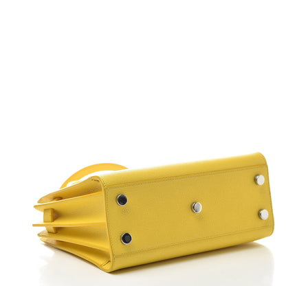 Saint Laurent Grained Calfskin Nano Sac De Jour Jaune 4 of 11