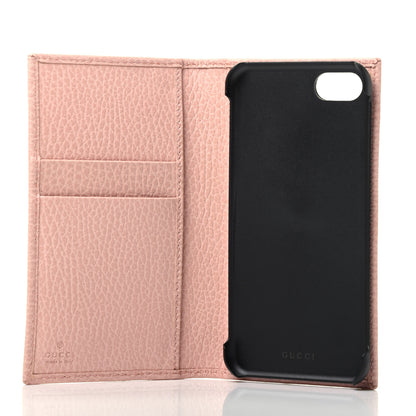 Gucci Pebbled Calfskin GG Marmont iPhone 7/8 Case Pink 3 of 3