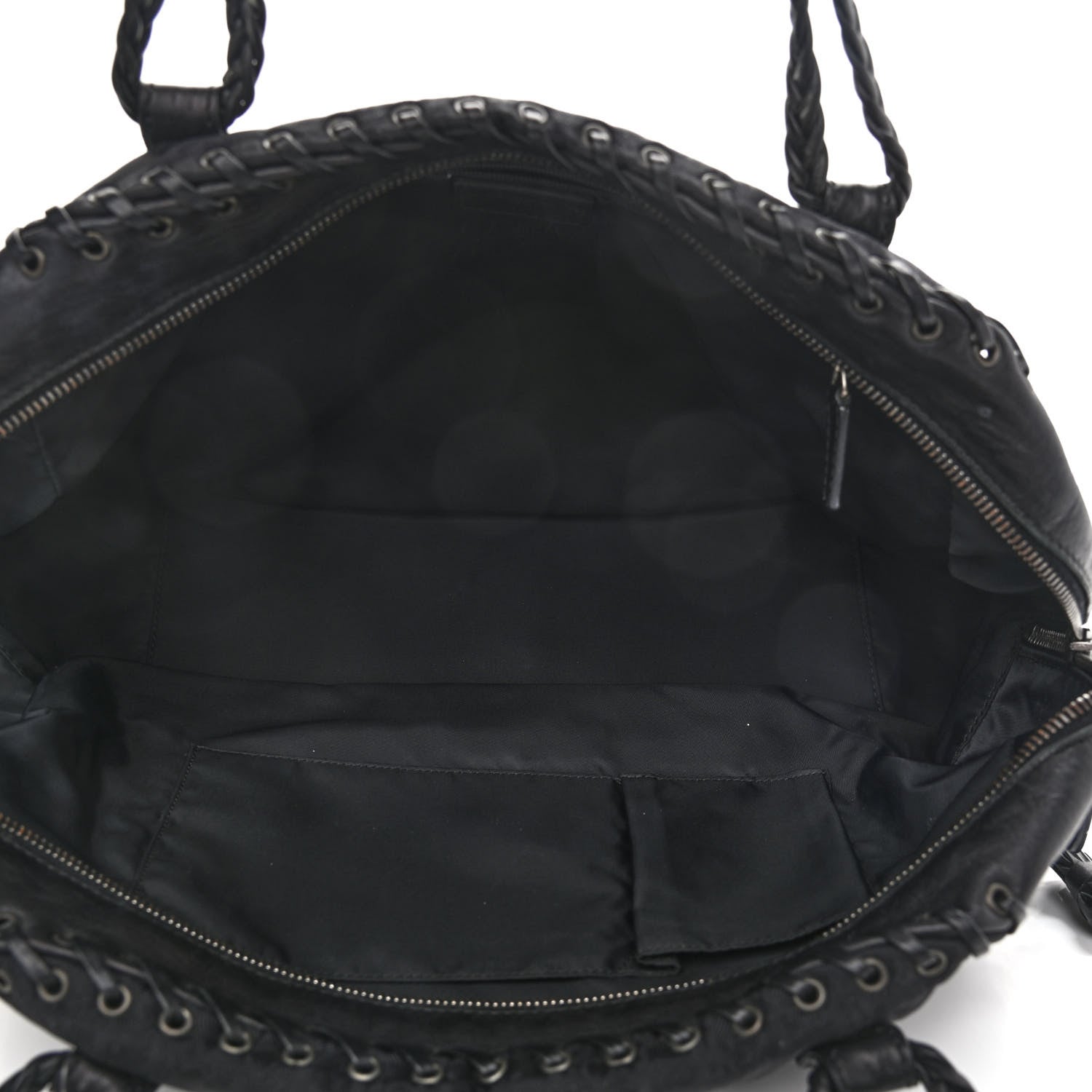 Christian Dior Monogram Ethnic Shoulder Bag Black 5 of 10