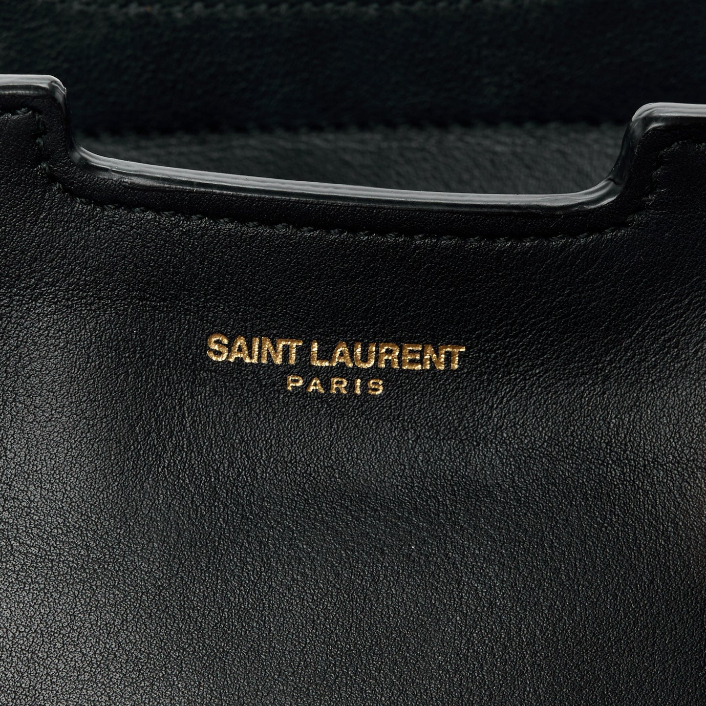 Calfskin Small Classic Y Cabas Black