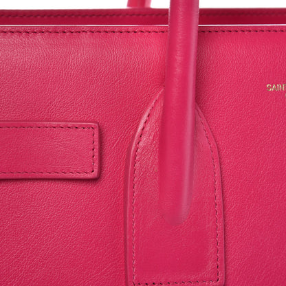 Saint Laurent Calfskin Small Sac De Jour Bubblegum 9 of 9