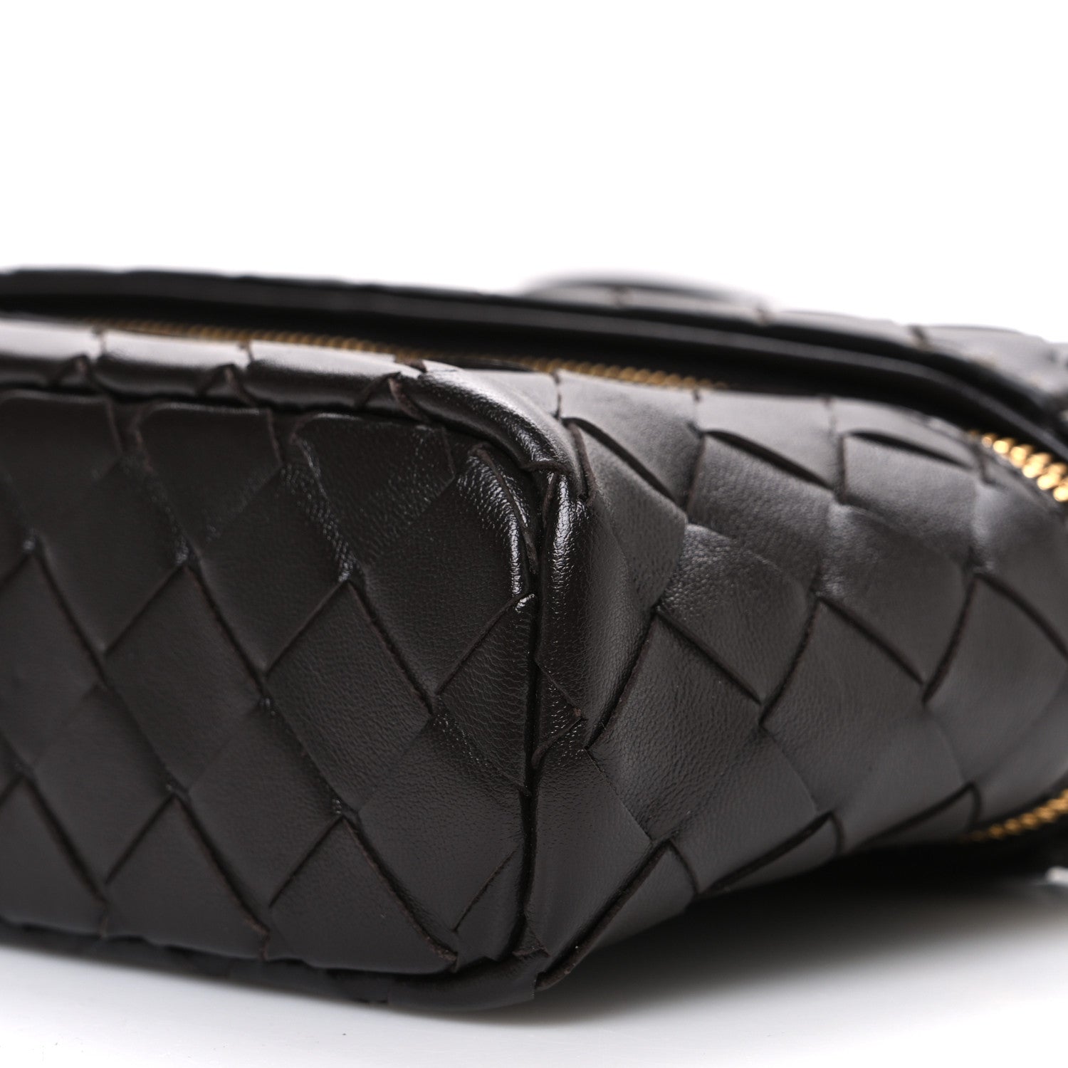 Bottega Veneta Calfskin Intrecciato Bang Bang Vanity Case Fondant 11 of 11