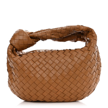 Bottega Veneta Nappa Intrecciato Teen Jodie Hobo Caramel 1 of 12