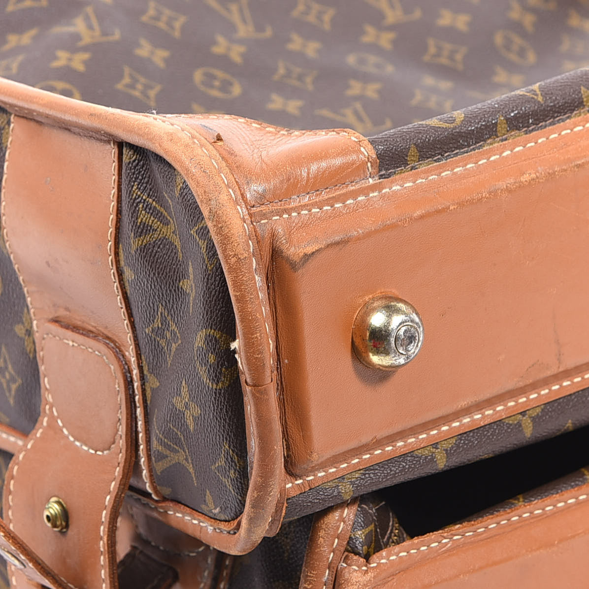 Louis Vuitton Monogram French Company Garment Bag 5 of 9